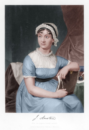 Cassandra Austen - Jane Austen engraving later colourization - (MeisterDrucke-360138).jpg